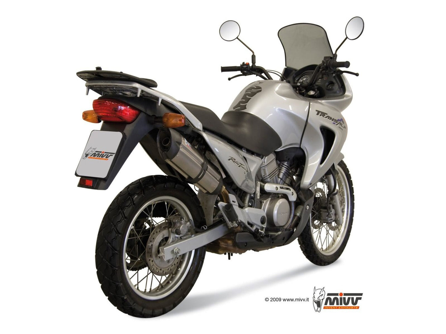 MIVV H.023 HONDA XLV 650 Transalp ( 2000/ 04 ) Slip On Exhaust "Suono" (stainless steel; approved) – Accessories in the 2WheelsHero Motorcycle Aftermarket Accessories and Parts Online Shop