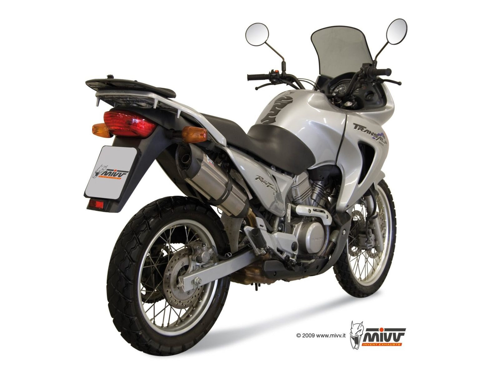 MIVV H.023 HONDA XLV 650 Transalp ( 2000/ 04 ) Slip On Exhaust "Suono" (stainless steel; approved) – Accessories in the 2WheelsHero Motorcycle Aftermarket Accessories and Parts Online Shop