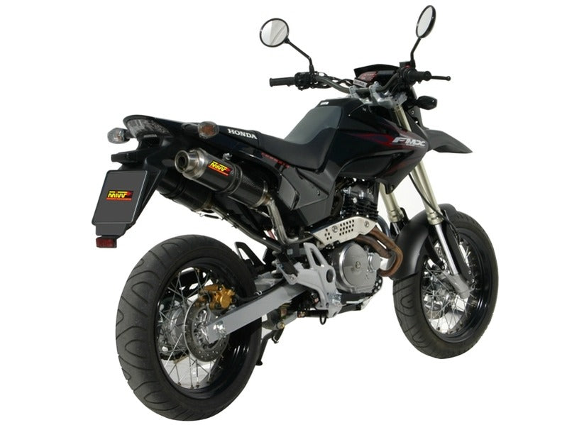 MIVV H.034 HONDA FMX 650 ( 2005 - 06 ) Dual Slip on Exhaust "GP" (carbon; approved) – Accessories in the 2WheelsHero Motorcycle Aftermarket Accessories and Parts Online Shop