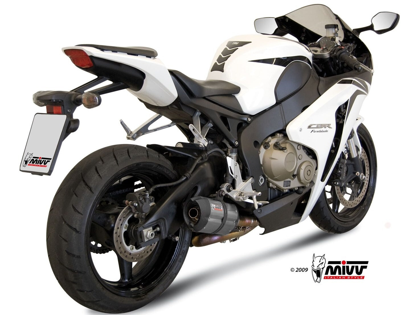 MIVV H.039 HONDA CBR 1000 RR ( 2008 - 13 ) Slip On (Kat) Exhaust "Suono" (stainless steel; approved) – Accessories in the 2WheelsHero Motorcycle Aftermarket Accessories and Parts Online Shop