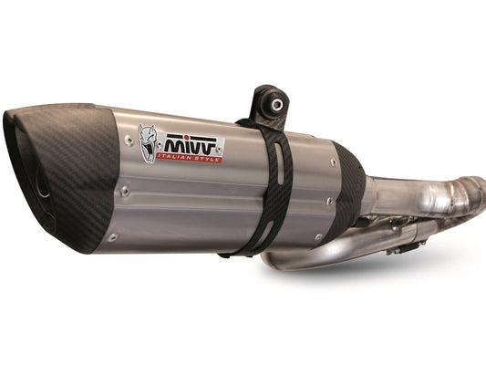 MIVV H.039 HONDA CBR 1000 RR ( 2008 - 13 ) Slip On Exhaust "Suono" (stainless steel; not approved) – Accessories in the 2WheelsHero Motorcycle Aftermarket Accessories and Parts Online Shop