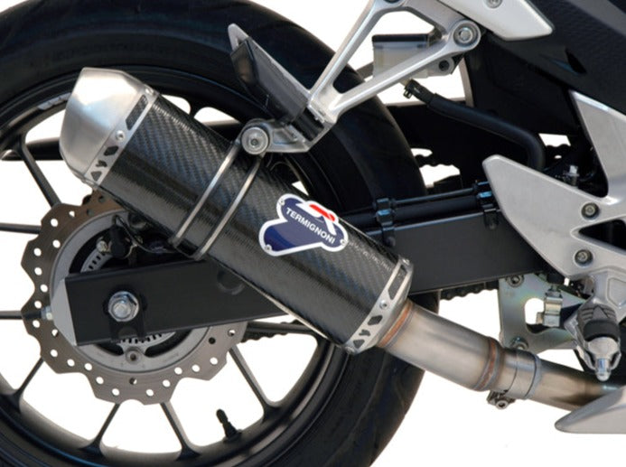 TERMIGNONI H116080CV Honda CB500/CBR500 (13/15) Slip-on Exhaust – Accessories in the 2WheelsHero Motorcycle Aftermarket Accessories and Parts Online Shop