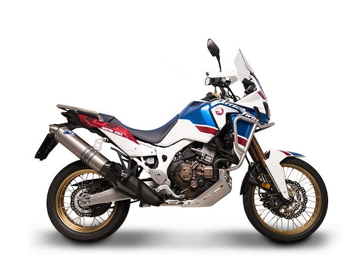 TERMIGNONI H14908040ITX Honda CRF1000L AFRICA TWIN (18/19) Slip-on Exhaust – Accessories in the 2WheelsHero Motorcycle Aftermarket Accessories and Parts Online Shop