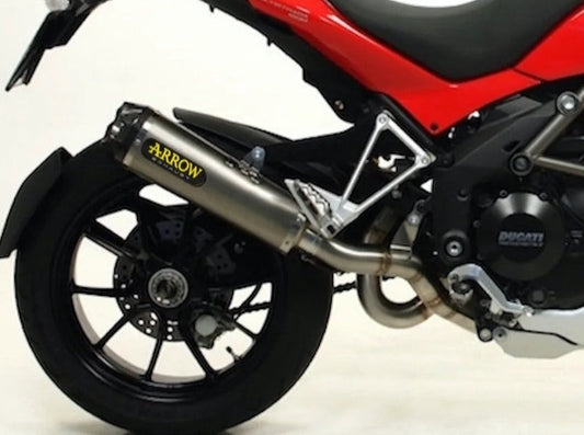 ARROW 71429MI+71768AK Ducati Multistrada 1200 (10/14) Full Exhaust System "Competition Evo Race-Tech" (aluminum) – Accessories in the 2WheelsHero Motorcycle Aftermarket Accessories and Parts Online Shop