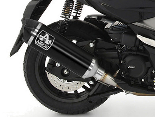 ARROW 53085MI+53538AKN Honda Forza 350 (2021+) Dark Aluminum Slip-on Exhaust "Urban" – Accessories in the 2WheelsHero Motorcycle Aftermarket Accessories and Parts Online Shop