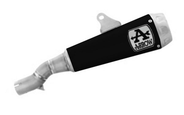 ARROW 73518PRN Honda Forza 750 (2021+) Dark Steel Slip-on Exhaust "Pro Race" – Accessories in the 2WheelsHero Motorcycle Aftermarket Accessories and Parts Online Shop