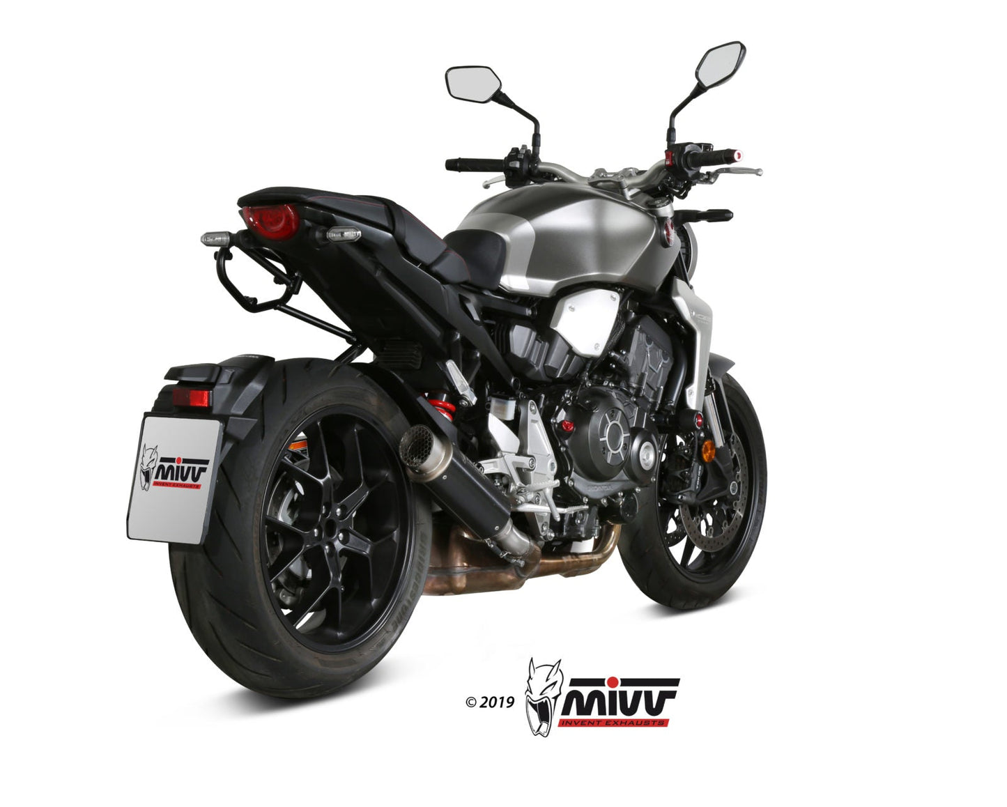 MIVV H.068 HONDA CB 1000 R ( 2018 + ) Slip-on Exhaust "GP Pro" (carbon; approved) – Accessories in the 2WheelsHero Motorcycle Aftermarket Accessories and Parts Online Shop