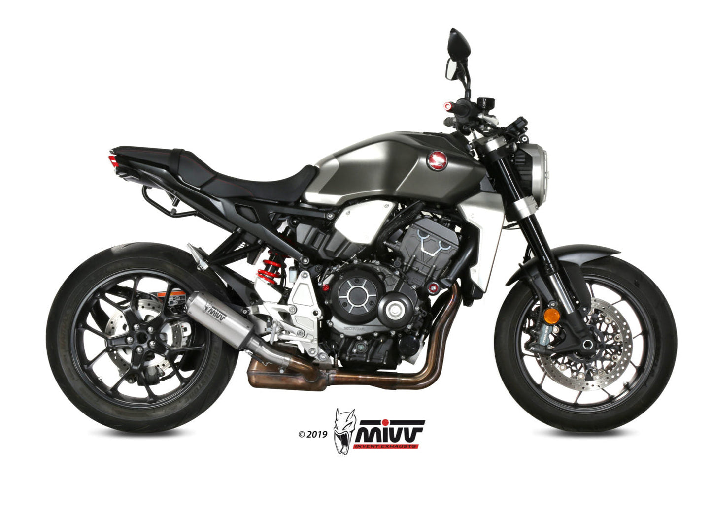 MIVV H.068 HONDA CB 1000 R ( 2018 + ) Slip-on Exhaust "MK3" (stainless steel; approved) – Accessories in the 2WheelsHero Motorcycle Aftermarket Accessories and Parts Online Shop