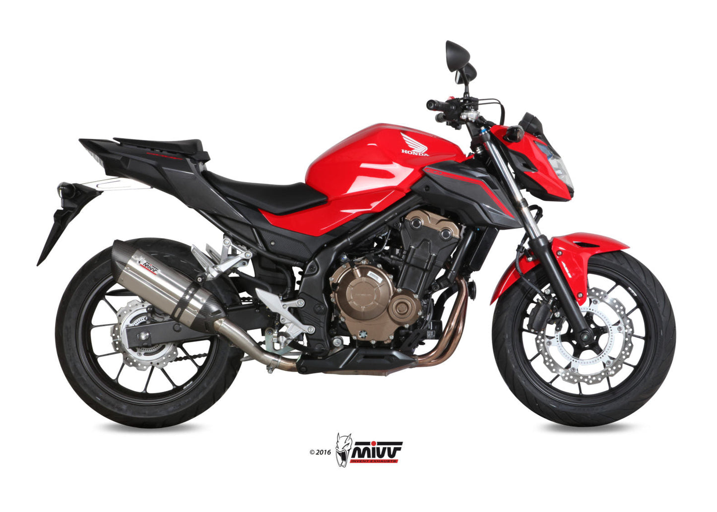 MIVV H.062 HONDA CB 500 F ( 2016 / 18 ) Slip On Exhaust "Suono" (stainless steel; approved) – Accessories in the 2WheelsHero Motorcycle Aftermarket Accessories and Parts Online Shop