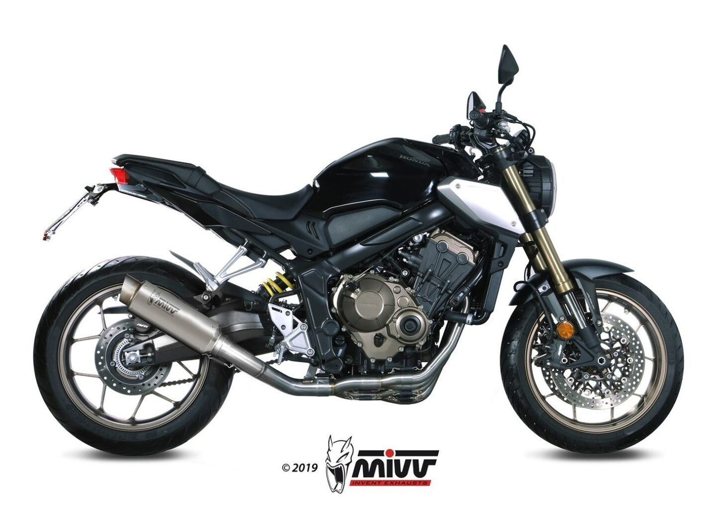 MIVV H.072 HONDA CBR 650 R ( 2019 / 23 ) Full System Exhaust "GP PRO" (titanium; approved) – Accessories in the 2WheelsHero Motorcycle Aftermarket Accessories and Parts Online Shop