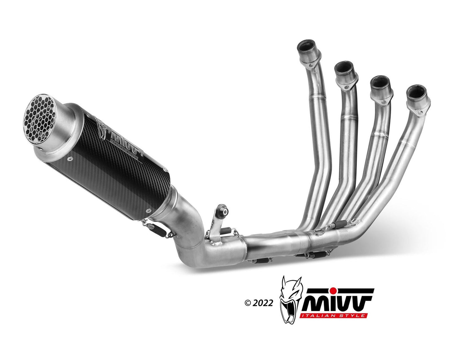 MIVV H.072 HONDA CBR 650 R ( 2019 / 23 ) Full System Exhaust "GP PRO" (carbon; approved) – Accessories in the 2WheelsHero Motorcycle Aftermarket Accessories and Parts Online Shop