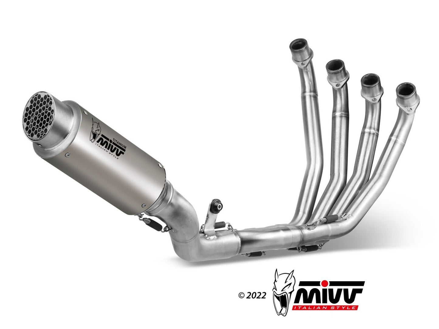 MIVV H.072 HONDA CBR 650 R ( 2019 / 23 ) Full System Exhaust "GP PRO" (titanium; approved) – Accessories in the 2WheelsHero Motorcycle Aftermarket Accessories and Parts Online Shop