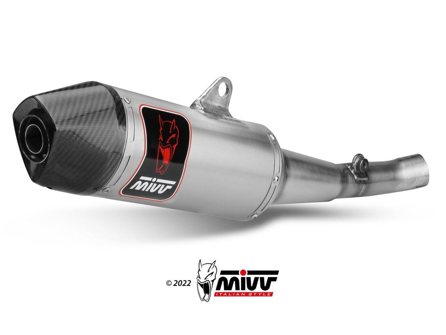 MIVV M.HO.035 HONDA CRF 250 R (2022+ ) Slip on Exhaust "STR-1" (stainless steel; approved) – Accessories in the 2WheelsHero Motorcycle Aftermarket Accessories and Parts Online Shop