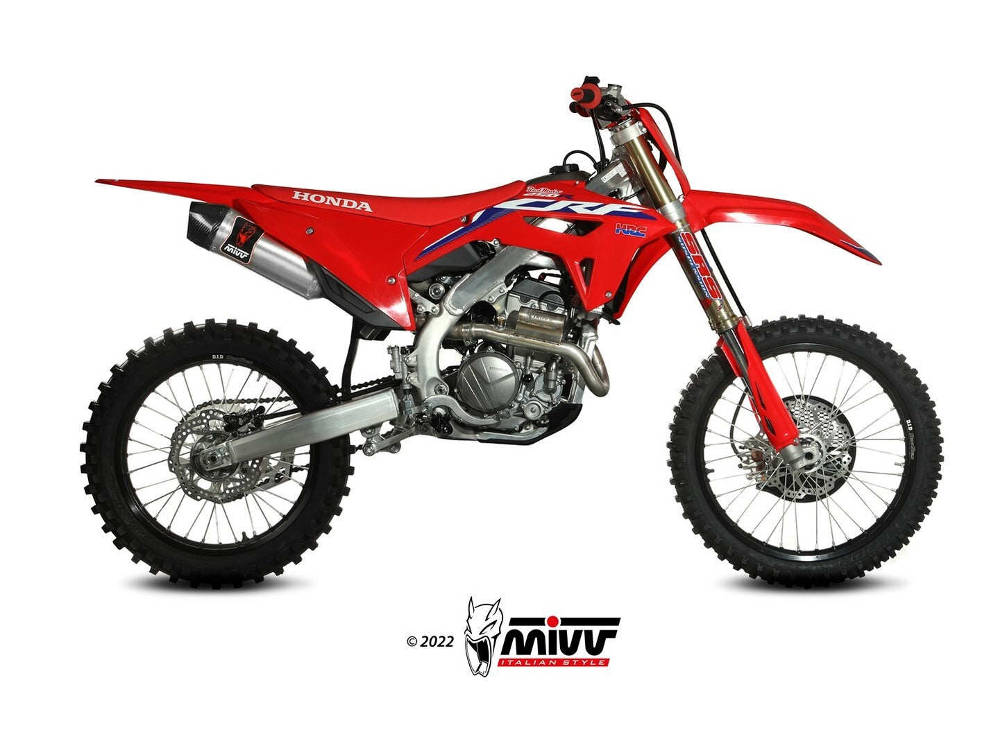 MIVV M.HO.035 HONDA CRF 250 R (2022+ ) Slip on Exhaust "STR-1" (stainless steel; approved) – Accessories in the 2WheelsHero Motorcycle Aftermarket Accessories and Parts Online Shop