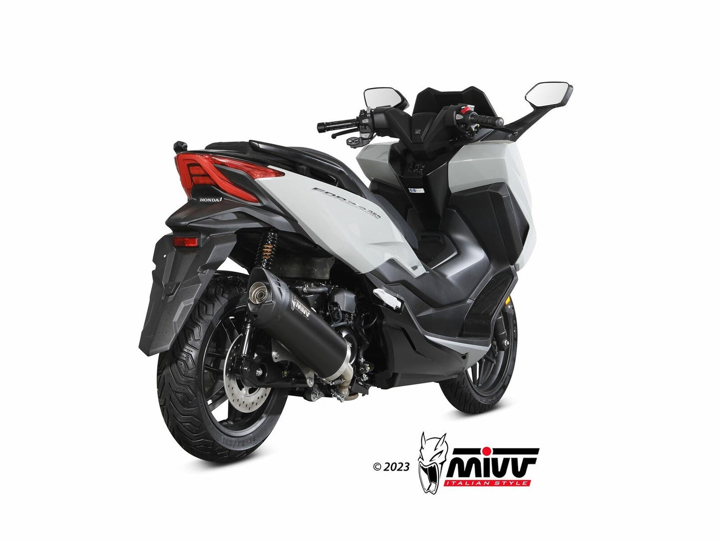 MIVV MV.HO.0004 HONDA Froza 350 ( 2022+ ) Slip-on Exhaust "Mover" (black; approved) – Accessories in the 2WheelsHero Motorcycle Aftermarket Accessories and Parts Online Shop