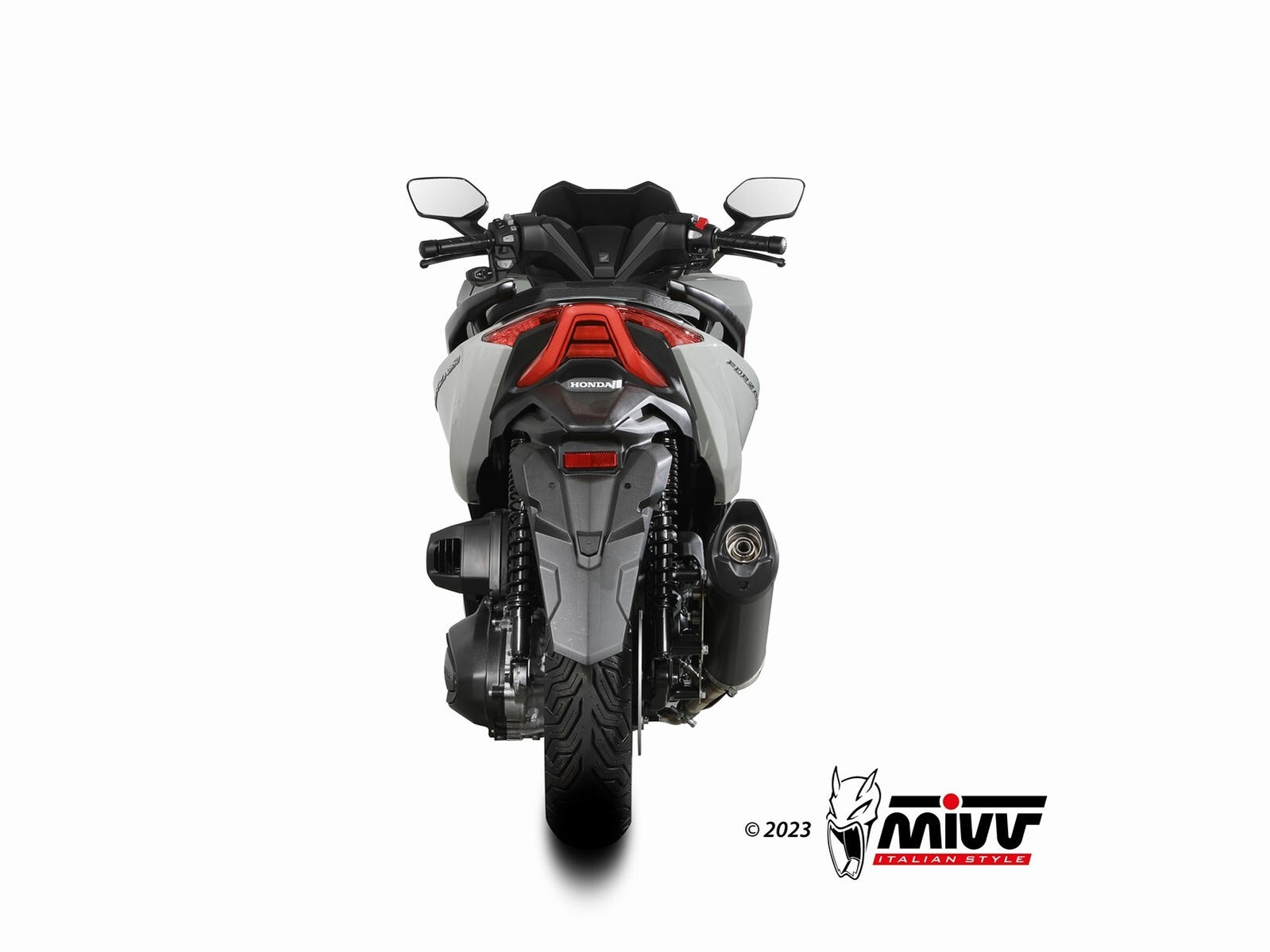 MIVV MV.HO.0004 HONDA Froza 350 ( 2022+ ) Slip-on Exhaust "Mover" (black; approved) – Accessories in the 2WheelsHero Motorcycle Aftermarket Accessories and Parts Online Shop