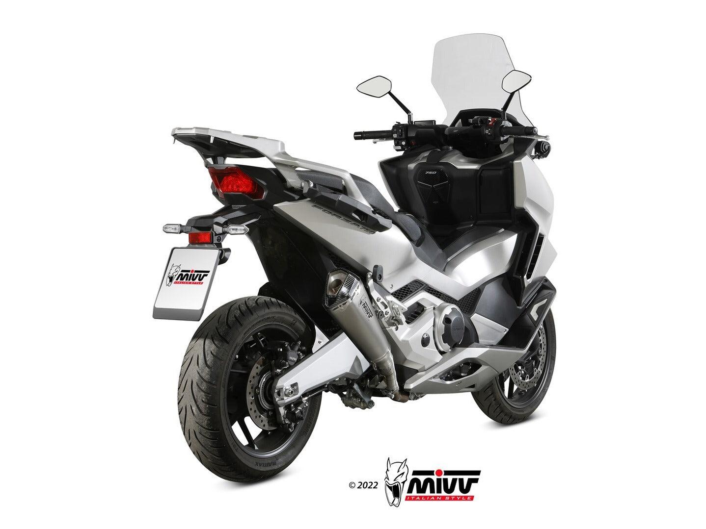 MIVV H.080 HONDA Froza 750 ( 2021+ ) Slip On Exhaust "Delta Race" (stainless steel; approved) – Accessories in the 2WheelsHero Motorcycle Aftermarket Accessories and Parts Online Shop