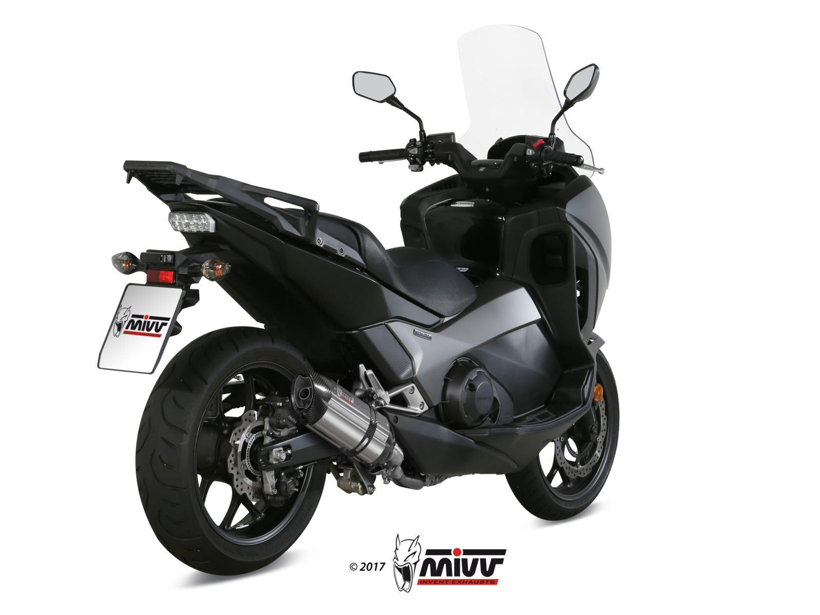 MIVV H.065 HONDA Integra 750 ( 2016 / 20 ) Slip on Exhaust "Suono" (stainless steel; approved) – Accessories in the 2WheelsHero Motorcycle Aftermarket Accessories and Parts Online Shop