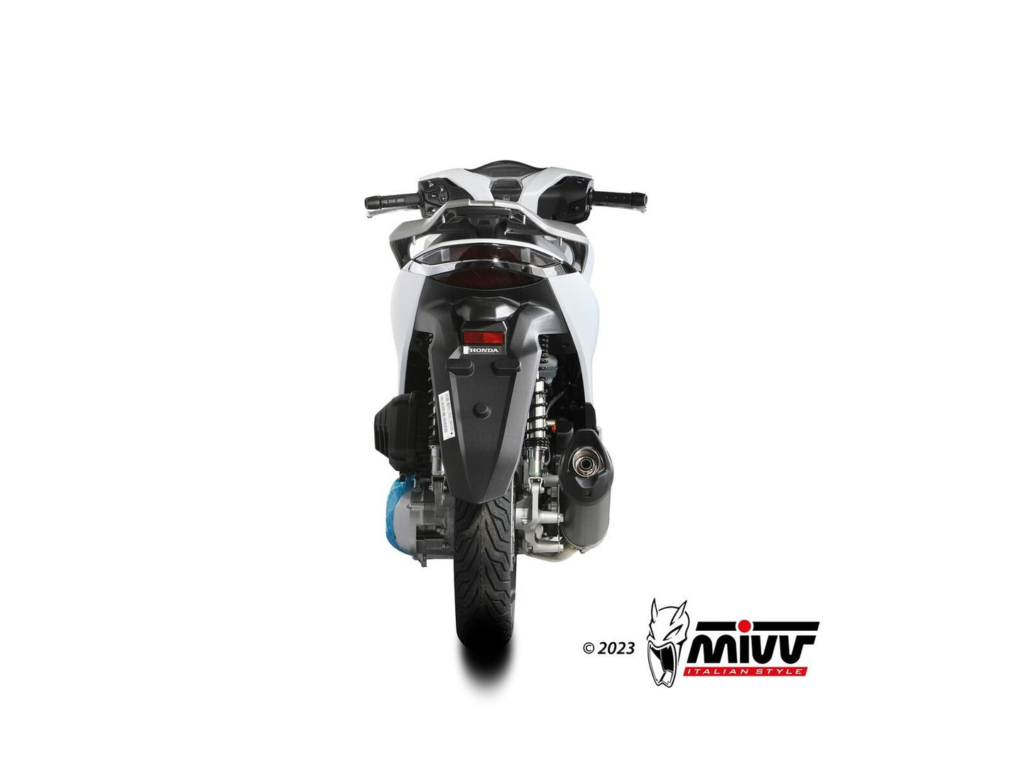 MIVV MV.HO.0007 HONDA SH 125 / 150 ( 2020+ ) Full System Exhaust "Mover" (black; approved) – Accessories in the 2WheelsHero Motorcycle Aftermarket Accessories and Parts Online Shop