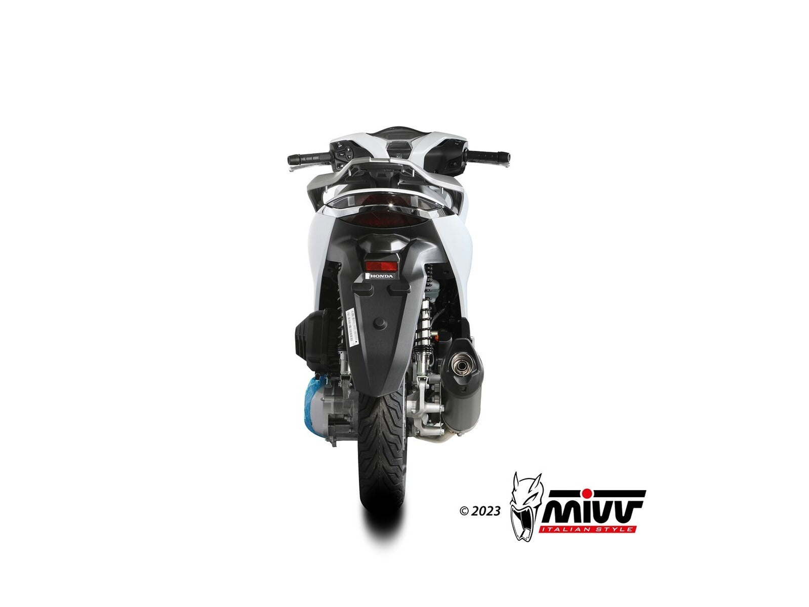 MIVV MV.HO.0007 HONDA SH 125 / 150 ( 2020+ ) Full System Exhaust "Mover" (black; approved) – Accessories in the 2WheelsHero Motorcycle Aftermarket Accessories and Parts Online Shop