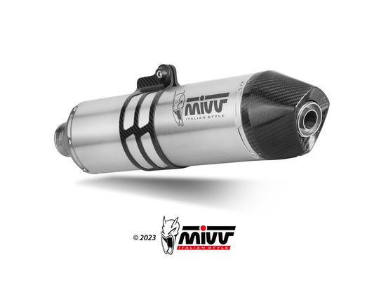 MIVV M.HU.010 HUSQVARNA 701 ENDURO / SUPERMOTO ( 2021+ ) Slip on Exhaust "STR-1" (stainless steel; approved) – Accessories in the 2WheelsHero Motorcycle Aftermarket Accessories and Parts Online Shop