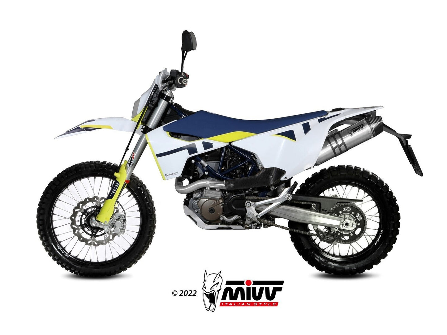 MIVV M.HU.010 HUSQVARNA 701 ENDURO / SUPERMOTO ( 2021+ ) Slip on Exhaust "STR-1" (titanium; approved) – Accessories in the 2WheelsHero Motorcycle Aftermarket Accessories and Parts Online Shop