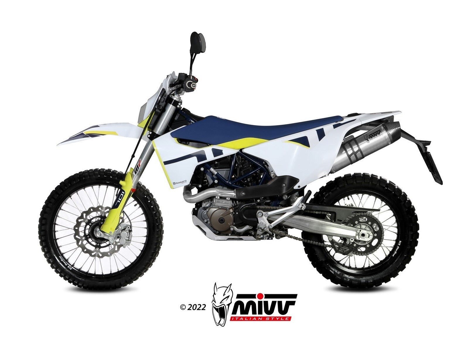 MIVV M.HU.010 HUSQVARNA 701 ENDURO / SUPERMOTO ( 2021+ ) Slip on Exhaust "STR-1" (titanium; approved) – Accessories in the 2WheelsHero Motorcycle Aftermarket Accessories and Parts Online Shop