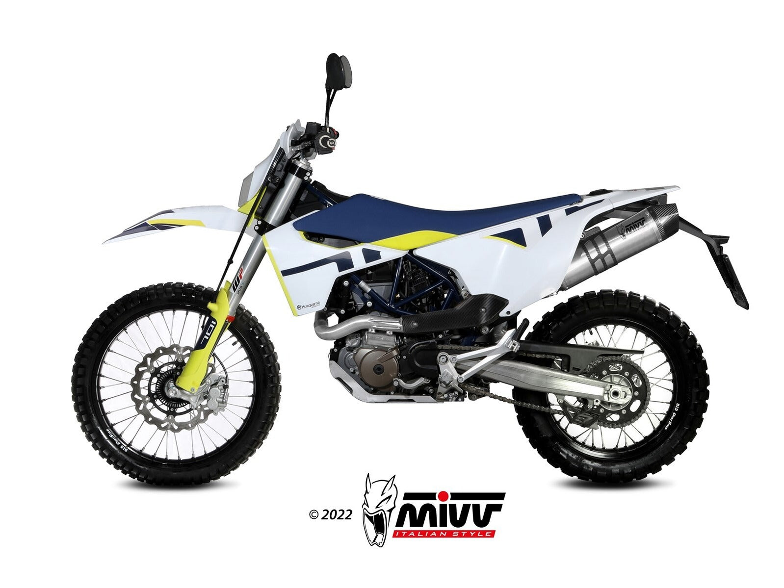 MIVV M.HU.010 HUSQVARNA 701 ENDURO / SUPERMOTO ( 2021+ ) Slip on Exhaust "STR-1" (stainless steel; approved) – Accessories in the 2WheelsHero Motorcycle Aftermarket Accessories and Parts Online Shop
