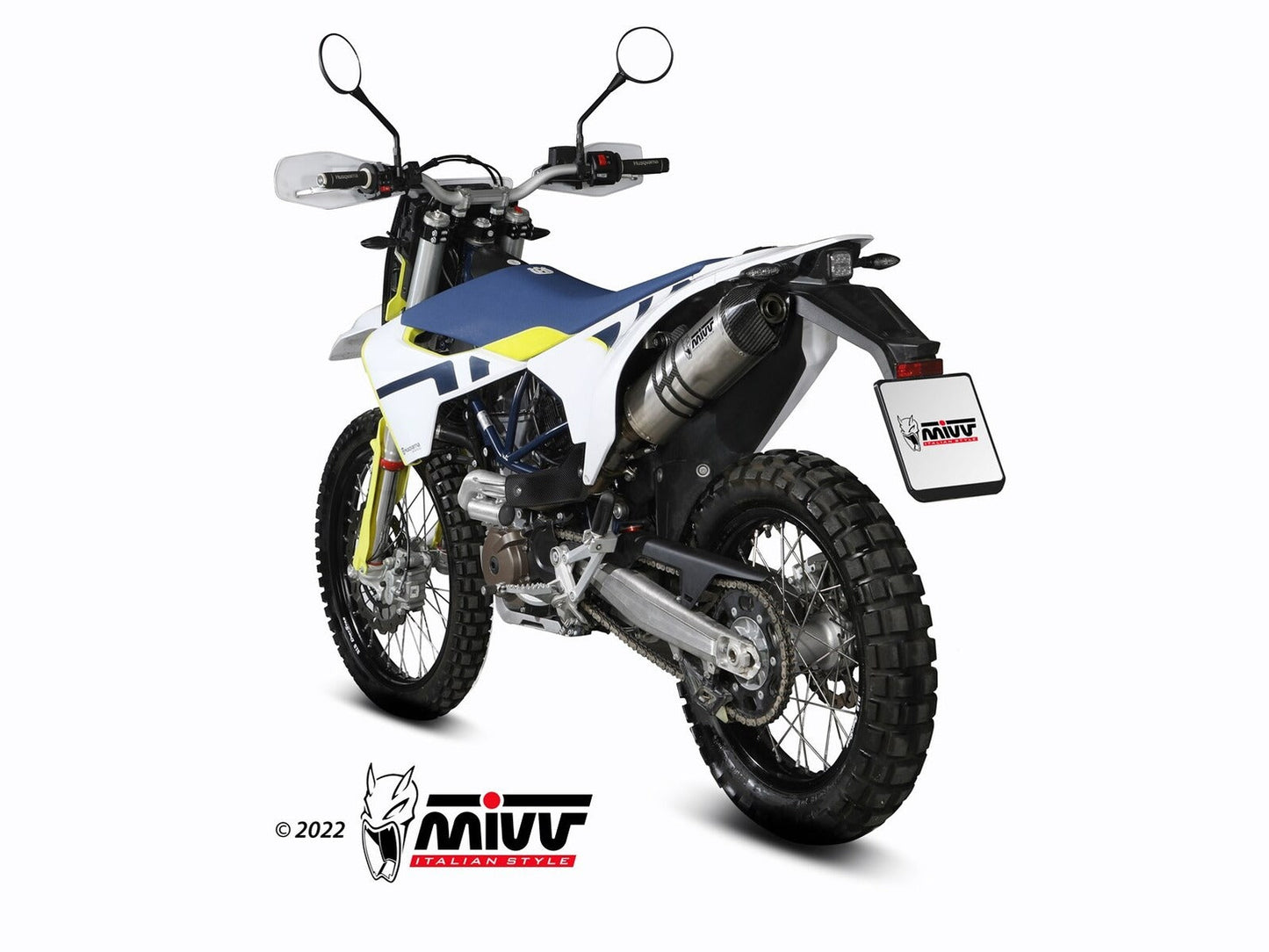 MIVV M.HU.010 HUSQVARNA 701 ENDURO / SUPERMOTO ( 2021+ ) Slip on Exhaust "STR-1" (titanium; approved) – Accessories in the 2WheelsHero Motorcycle Aftermarket Accessories and Parts Online Shop
