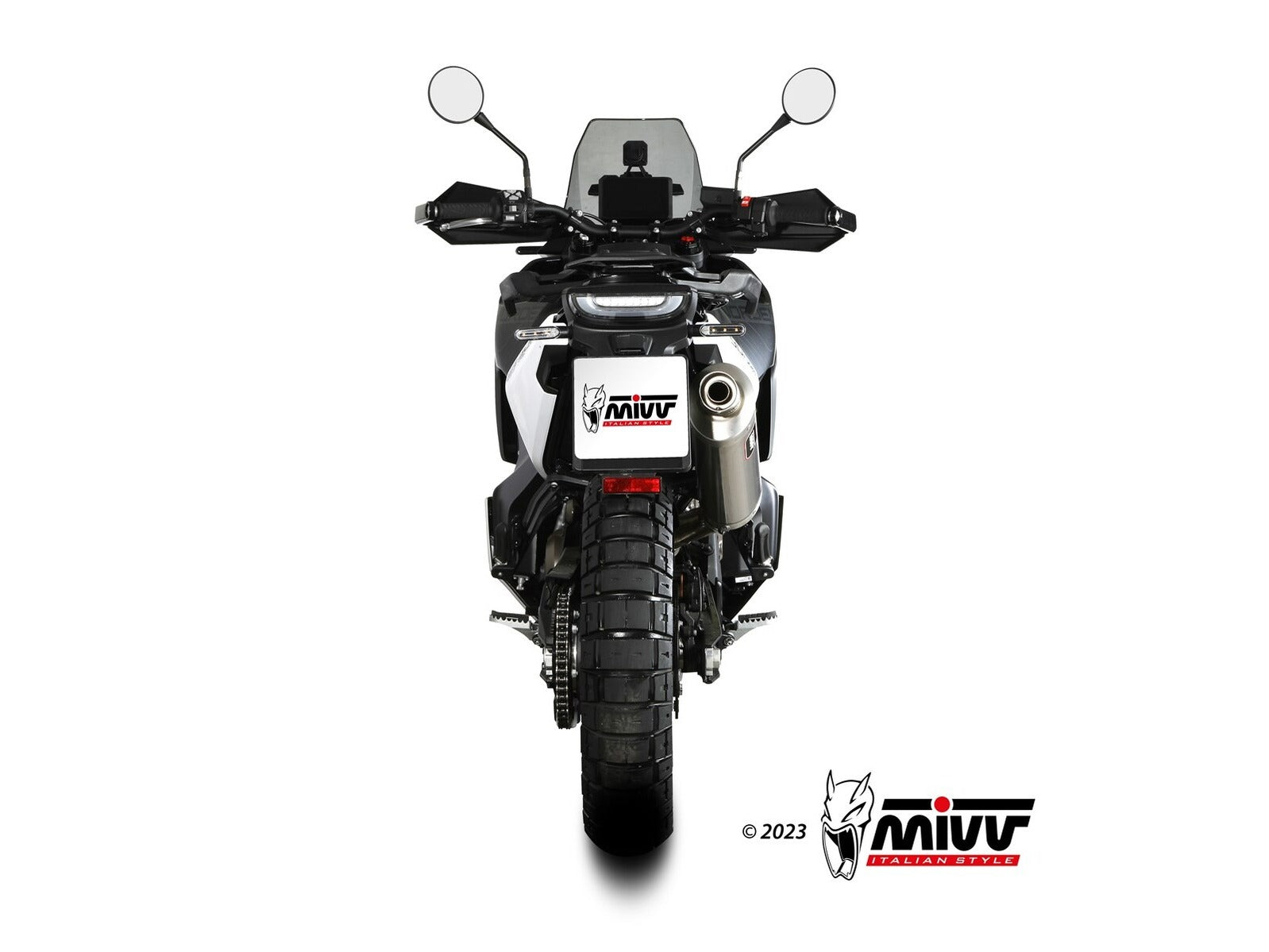 MIVV HU.002 HUSQVARNA NORDEN 901 ( 2022+ ) Slip on Exhaust "DAKAR" (stainless steel; approved) – Accessories in the 2WheelsHero Motorcycle Aftermarket Accessories and Parts Online Shop