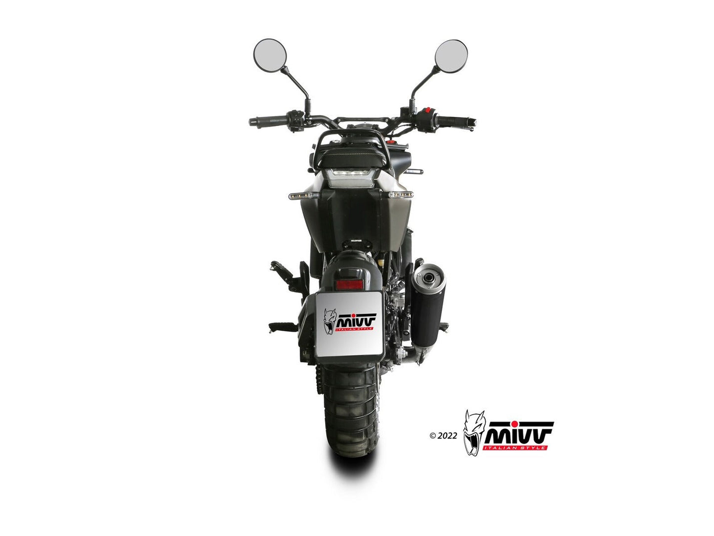 MIVV HU.004 HUSQVARNA SVARTPILEN / VITPILEN 401 ( 2021 / 23 ) Slip on Exhaust "Ghibli" (black; approved) – Accessories in the 2WheelsHero Motorcycle Aftermarket Accessories and Parts Online Shop