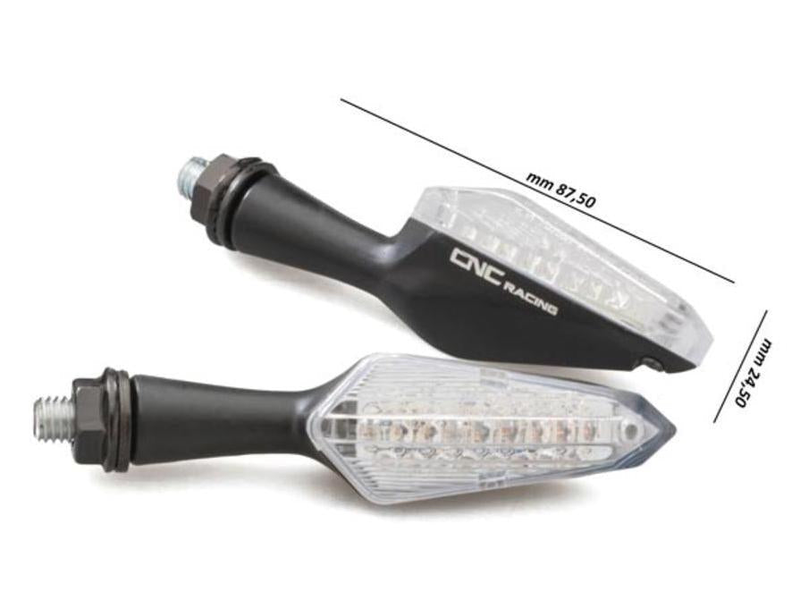 ID015 - CNC RACING Universal LED Turn Indicators "Jet" (approved) – Accessories in the Motodeal Motorcycle Aftermarket Accessories and Parts Online Shop