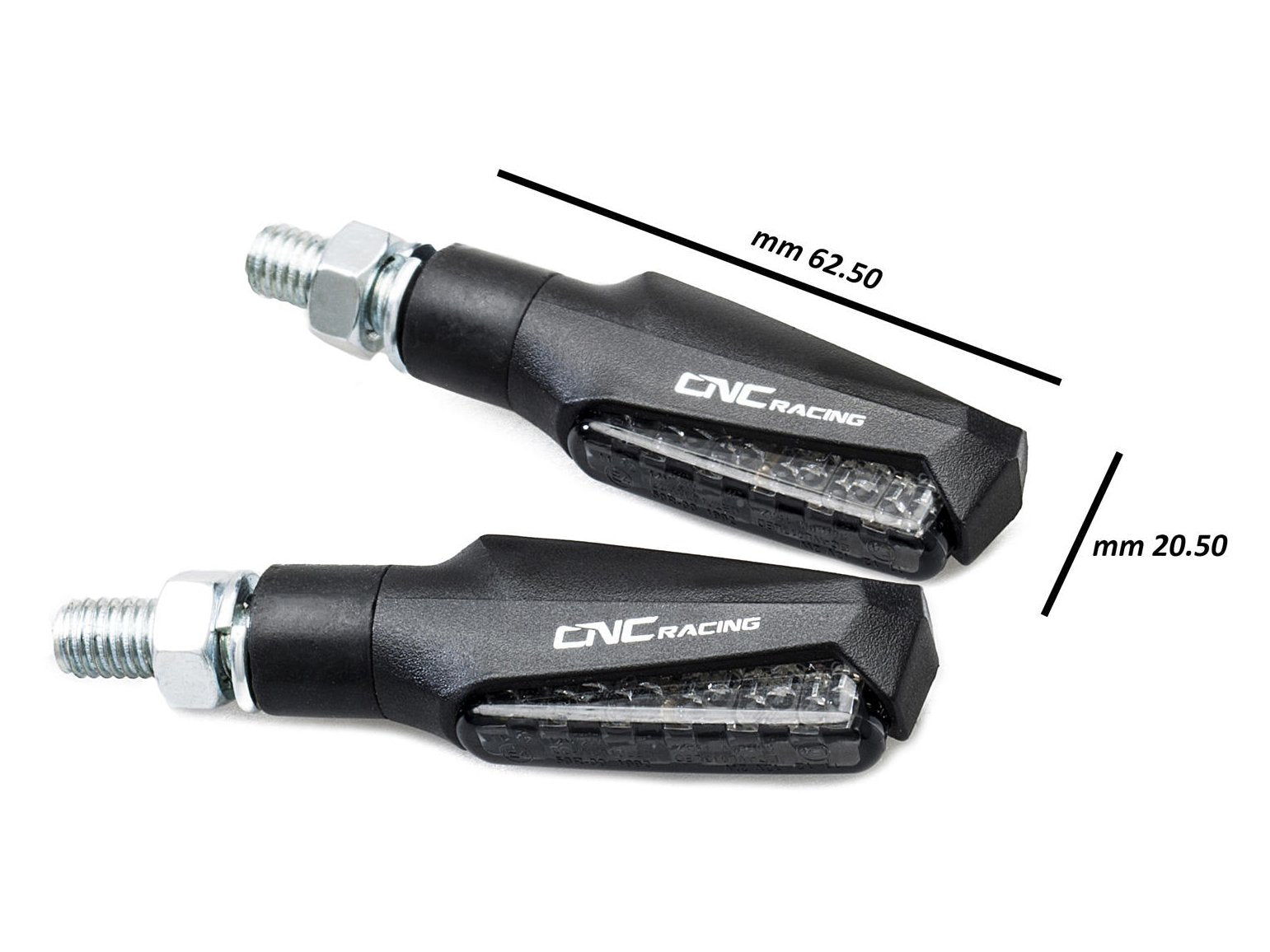ID017 - CNC RACING Universal LED Turn Indicators "Fast" (approved) – Accessories in the Motodeal Motorcycle Aftermarket Accessories and Parts Online Shop