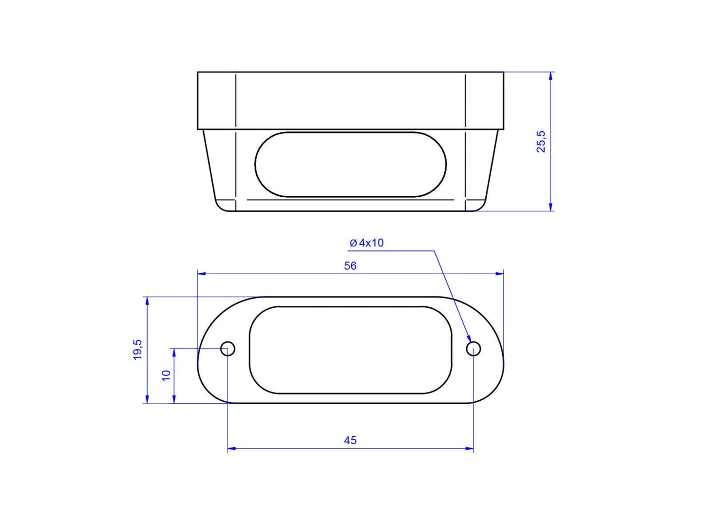 ID025 - CNC RACING LED License Plate Light "Pro" (approved) – Accessories in the 2WheelsHero Motorcycle Aftermarket Accessories and Parts Online Shop