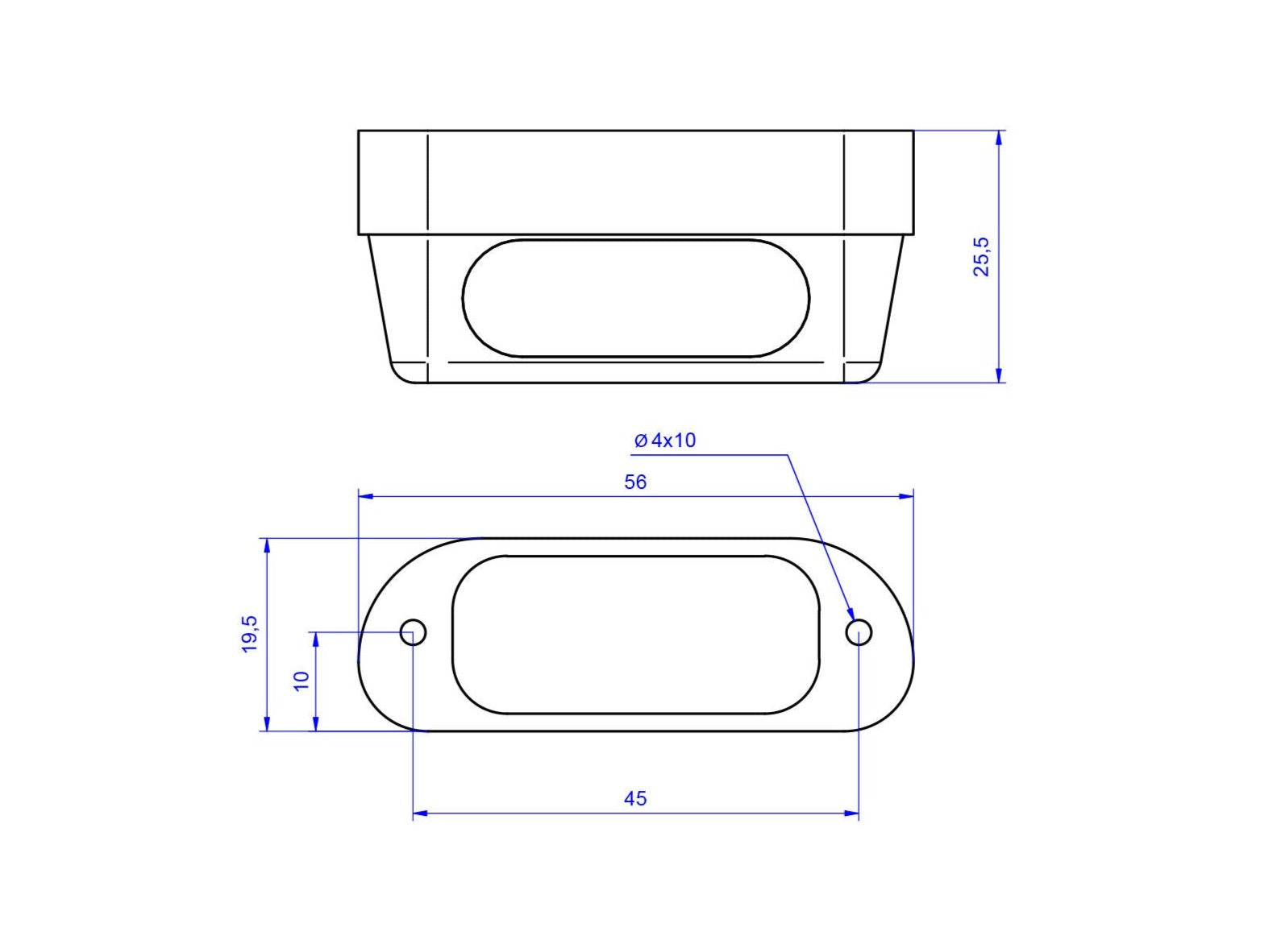 ID025 - CNC RACING LED License Plate Light "Pro" (approved) – Accessories in the 2WheelsHero Motorcycle Aftermarket Accessories and Parts Online Shop