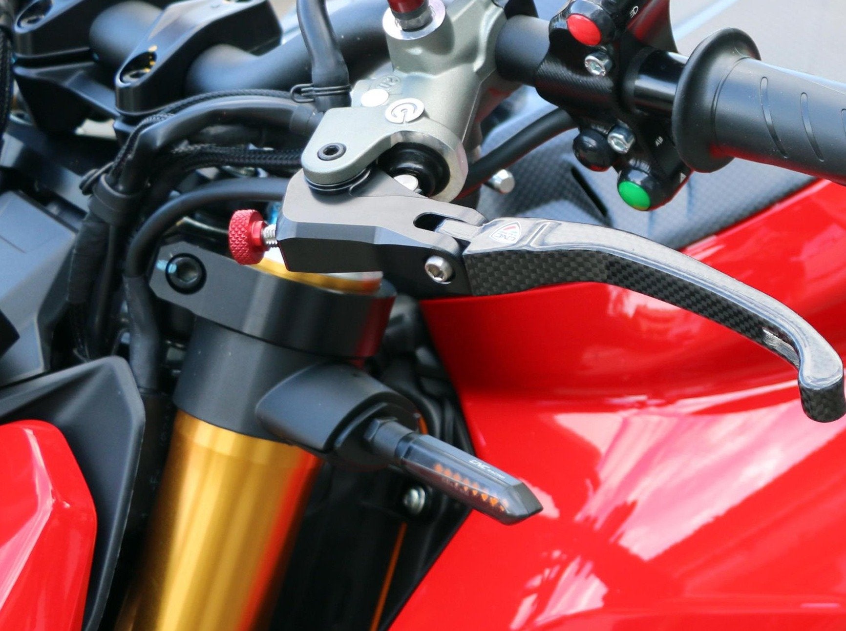 IDA51 - CNC RACING Ducati Front Turn Indicator Mounting Adapters – Accessories in the Motodeal Motorcycle Aftermarket Accessories and Parts Online Shop