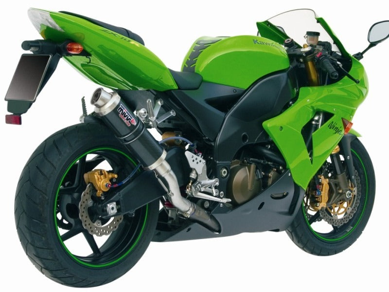 MIVV K.012 KAWASAKI ZX-10 R / RR / SE ( 2004 - 05 ) Slip On Exhaust "GP" (carbon; approved) – Accessories in the 2WheelsHero Motorcycle Aftermarket Accessories and Parts Online Shop