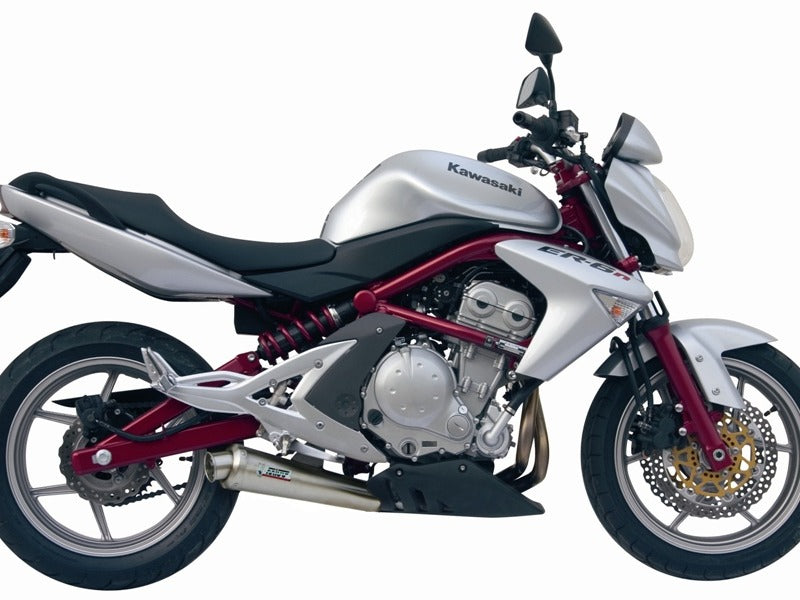 MIVV K.015 KAWASAKI ER-6N / F ( 2005 / 11 ) Slip On Exhaust "X-Cone" (stainless steel; not approved) – Accessories in the 2WheelsHero Motorcycle Aftermarket Accessories and Parts Online Shop