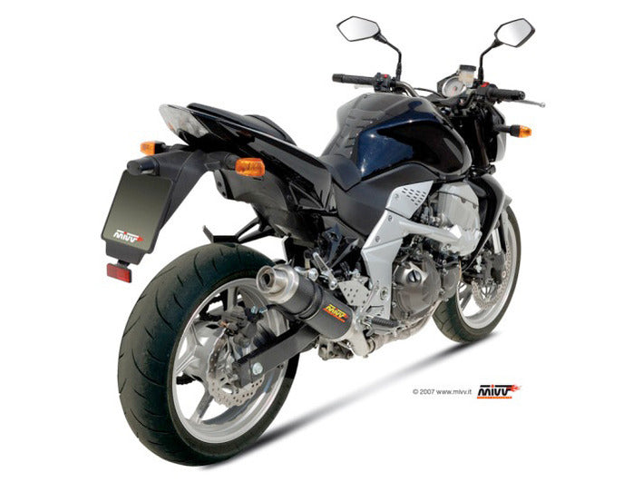 MIVV K.018 KAWASAKI Z 750 ( 2007 / 14 ) Slip On Exhaust "GP" (carbon; approved) – Accessories in the 2WheelsHero Motorcycle Aftermarket Accessories and Parts Online Shop