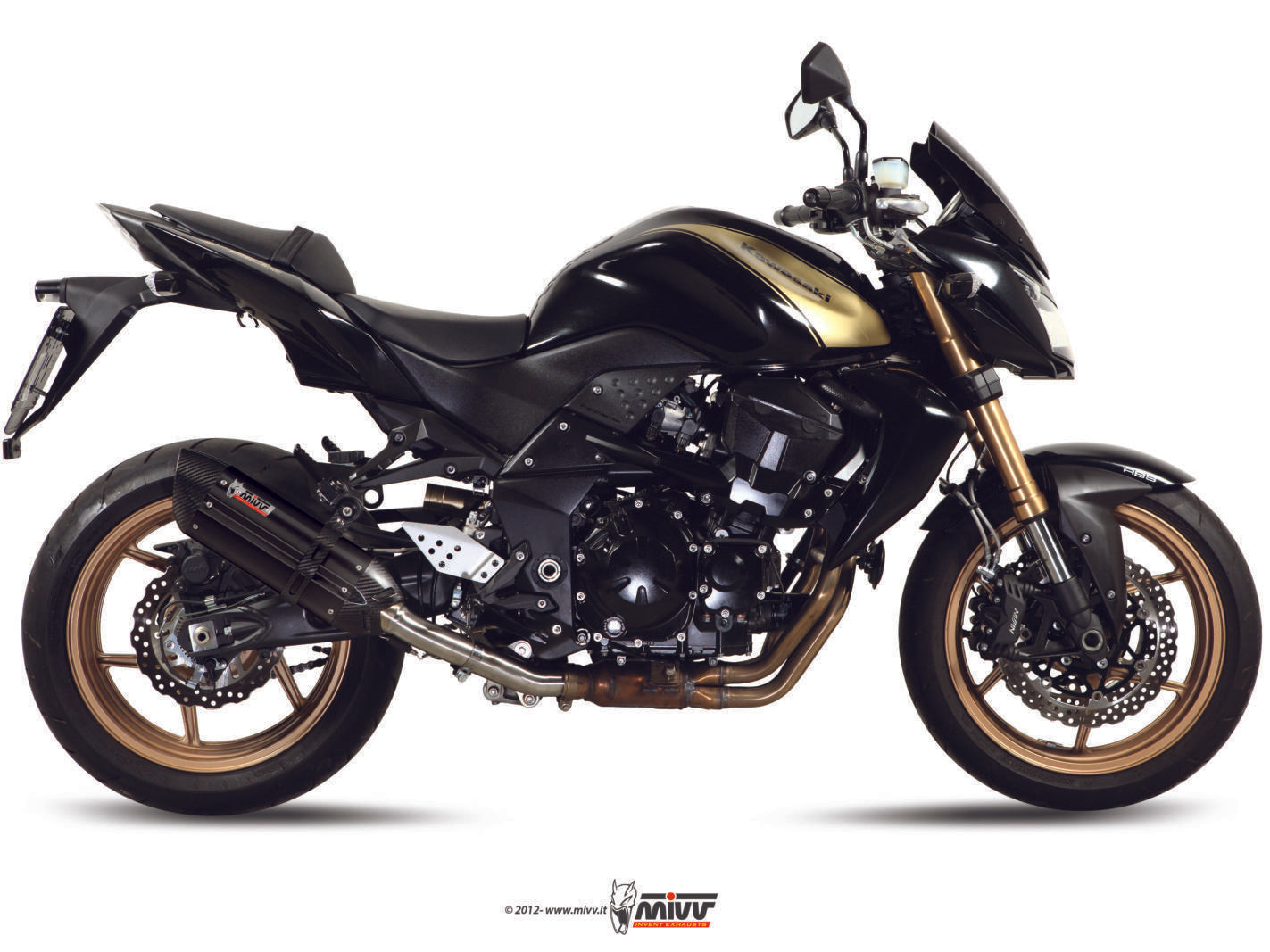 MIVV K.028 KAWASAKI Z 750 R ( 2011 / 14 ) Slip On Exhaust "Suono" (black; approved) – Accessories in the 2WheelsHero Motorcycle Aftermarket Accessories and Parts Online Shop