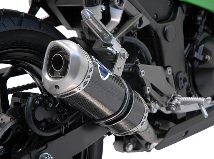 TERMIGNONI K074094CVI Kawasaki NINJA 300R (12/15) Slip-on Exhaust – Accessories in the 2WheelsHero Motorcycle Aftermarket Accessories and Parts Online Shop