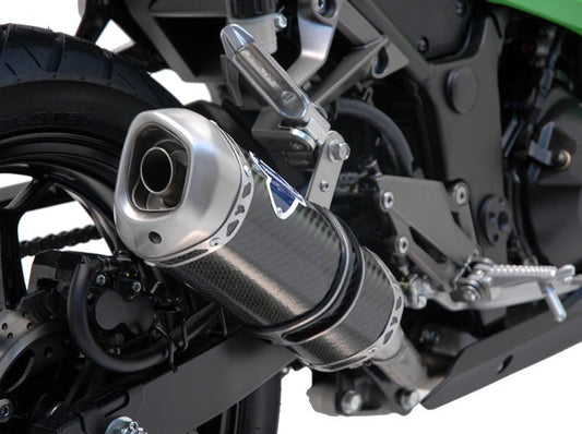 TERMIGNONI K074094CVI Kawasaki NINJA 300R (12/15) Slip-on Exhaust – Accessories in the 2WheelsHero Motorcycle Aftermarket Accessories and Parts Online Shop