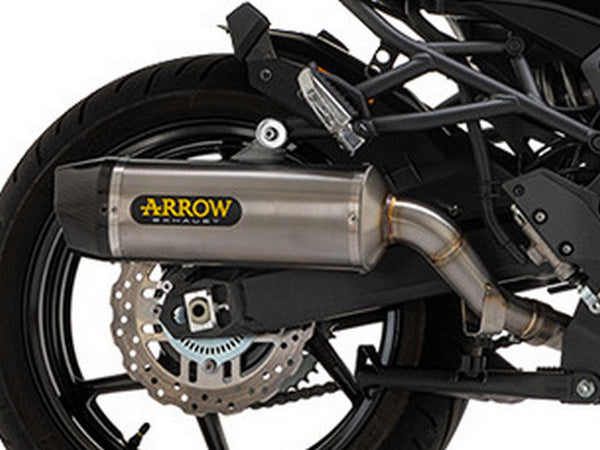 ARROW 71945PK Kawasaki Versys 1000 (2021+) Titanium Slip-on Exhaust "Indy Race" – Accessories in the 2WheelsHero Motorcycle Aftermarket Accessories and Parts Online Shop