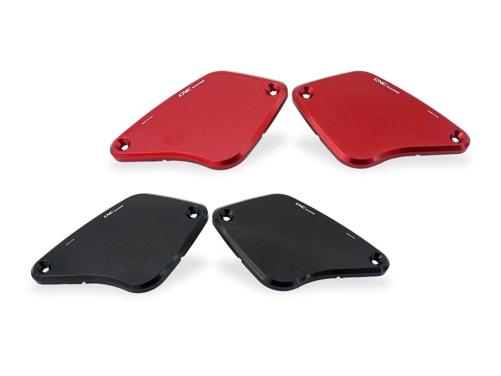 KT850 - CNC RACING Ducati Diavel / XDiavel Front Brake & Clutch Fluid Tank Caps "Streaks" – Accessories in the Motodeal Motorcycle Aftermarket Accessories and Parts Online Shop
