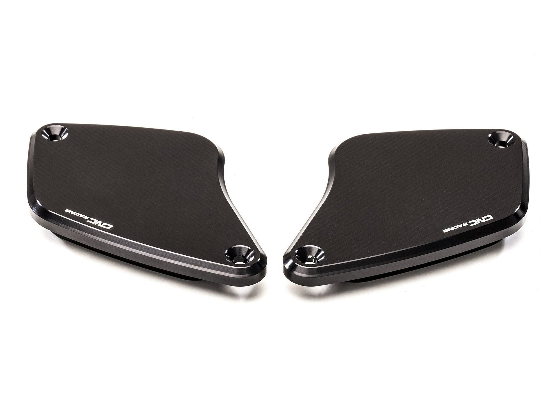 KT850 - CNC RACING Ducati Diavel / XDiavel Front Brake & Clutch Fluid Tank Caps "Streaks" – Accessories in the Motodeal Motorcycle Aftermarket Accessories and Parts Online Shop