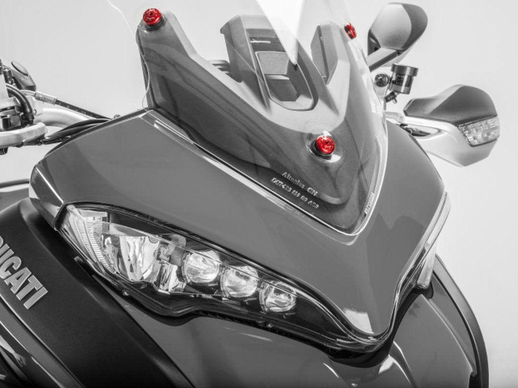 KV304 - CNC RACING Ducati Multistrada / SuperSport Wind Screen Screws – Accessories in the Motodeal Motorcycle Aftermarket Accessories and Parts Online Shop