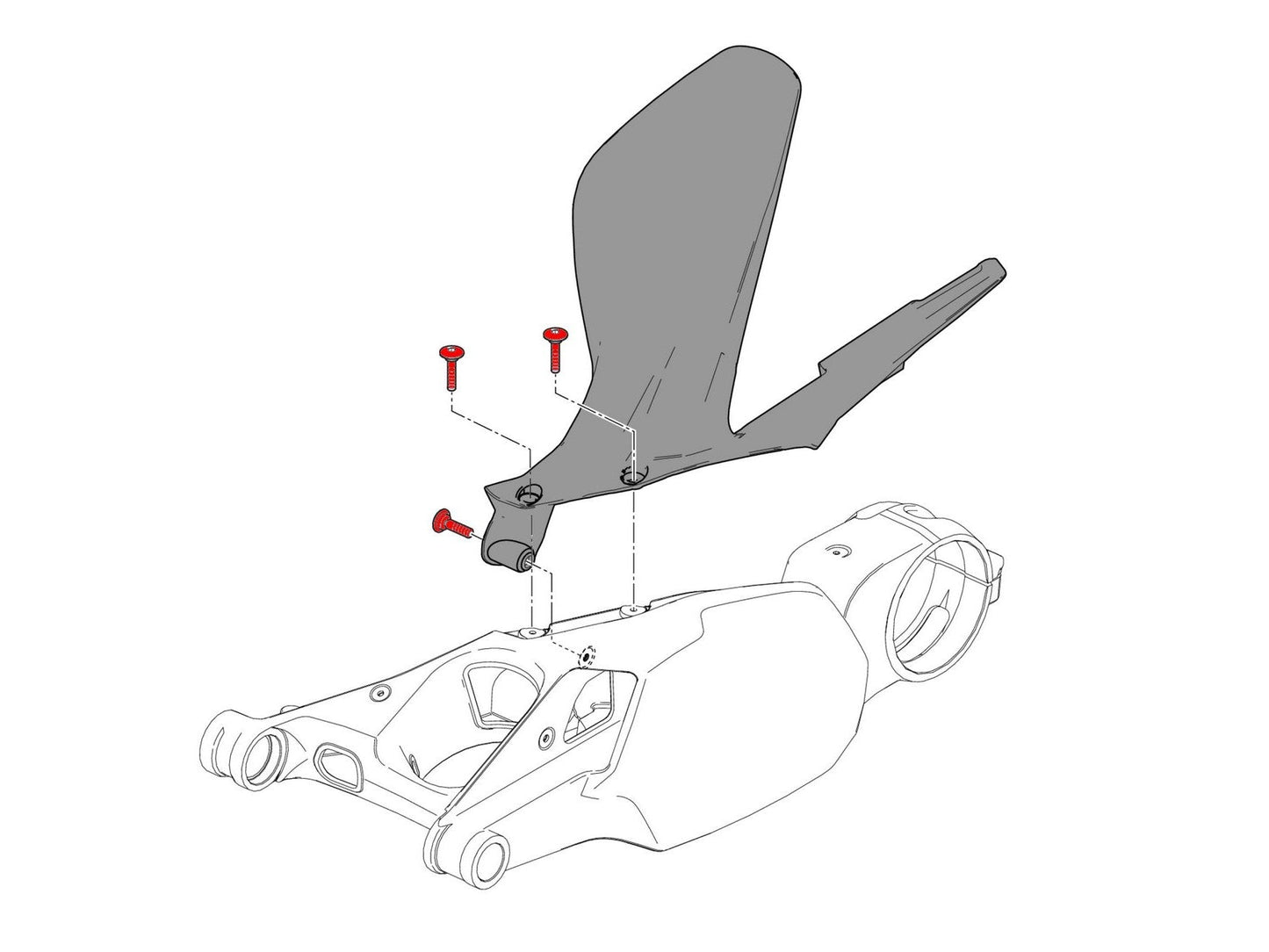 KV329 - CNC RACING Ducati Rear Fender Screws – Accessories in the Motodeal Motorcycle Aftermarket Accessories and Parts Online Shop