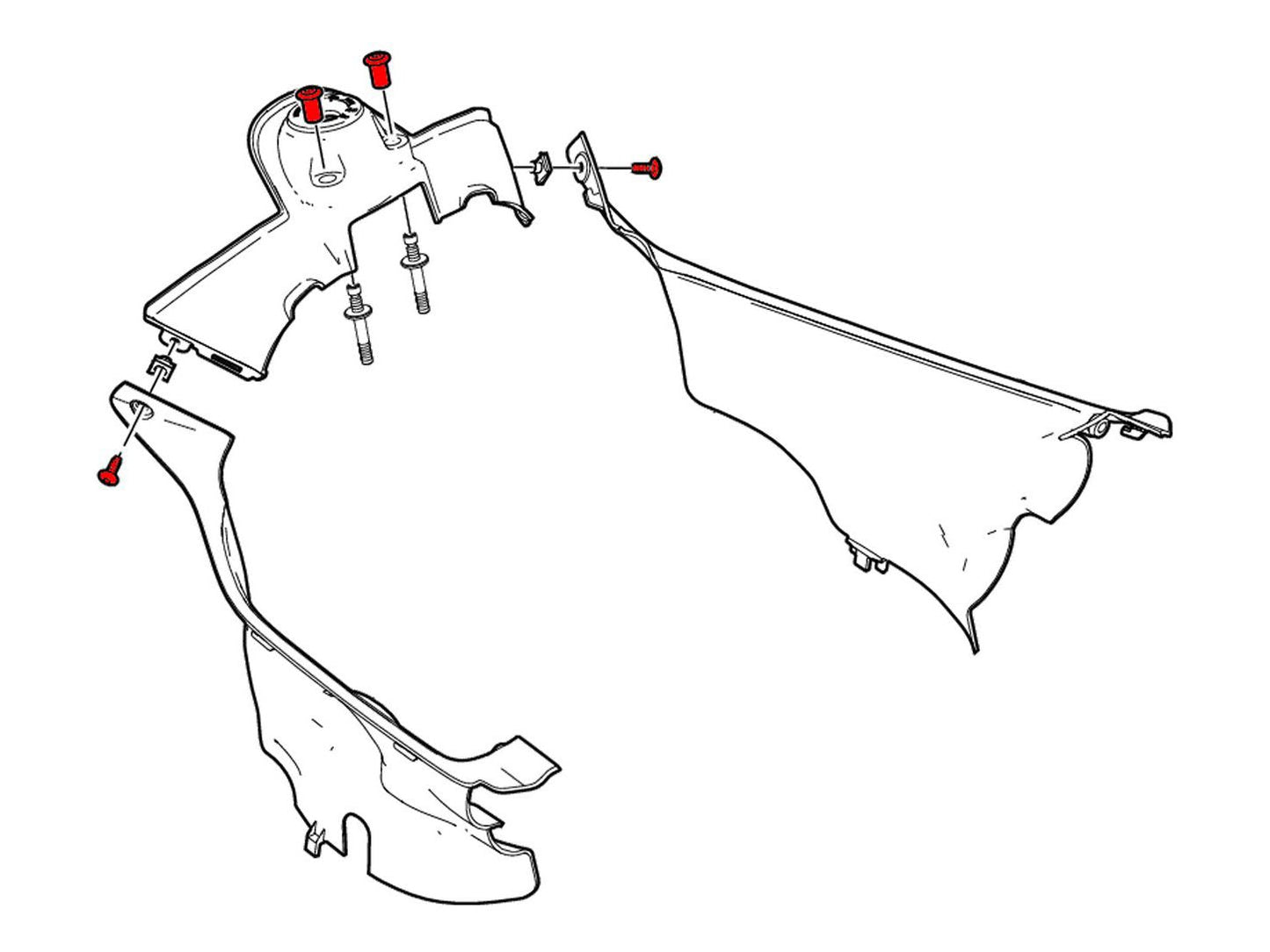KV340 - CNC RACING Ducati Panigale (12/24) Key Guard Screws – Accessories in the Motodeal Motorcycle Aftermarket Accessories and Parts Online Shop