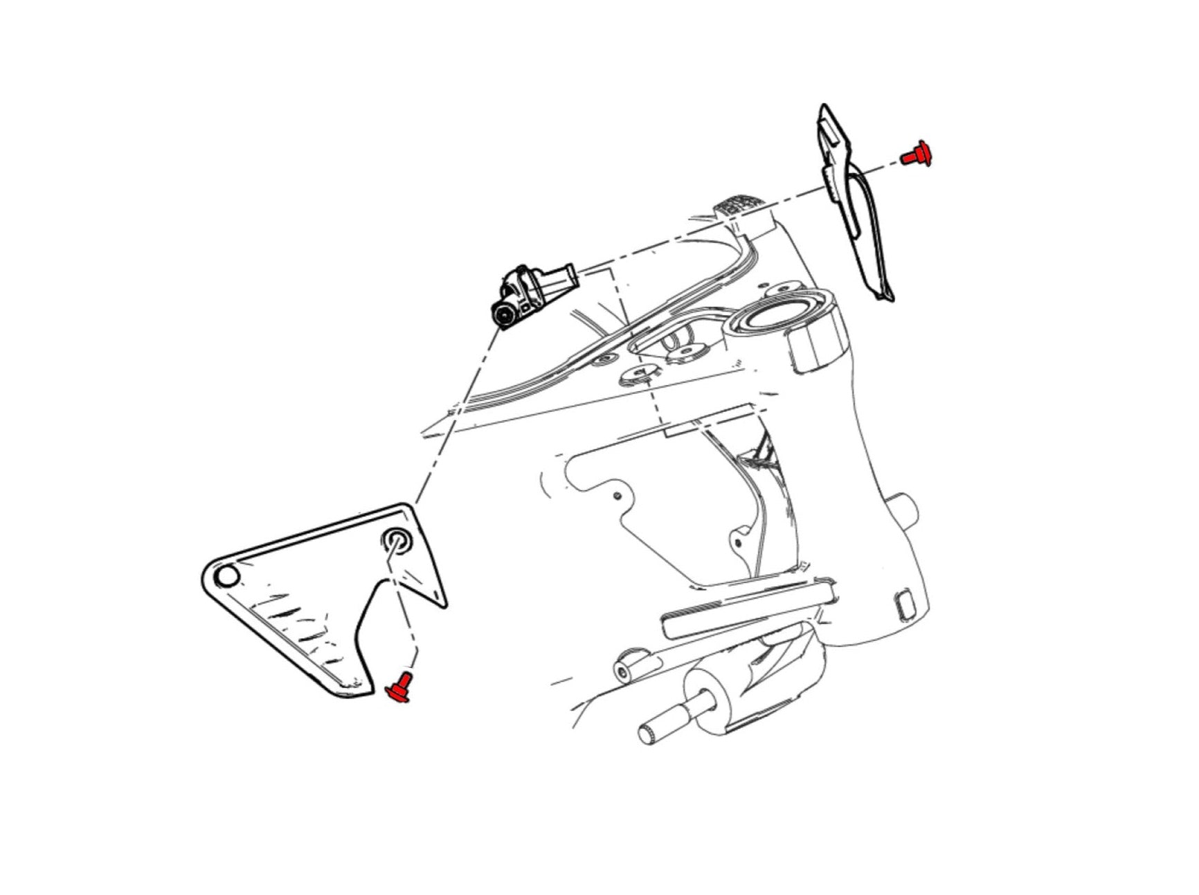 KV343 - CNC RACING Ducati Monster 950 (2021+) Steering Head Cover Screws – Accessories in the Motodeal Motorcycle Aftermarket Accessories and Parts Online Shop