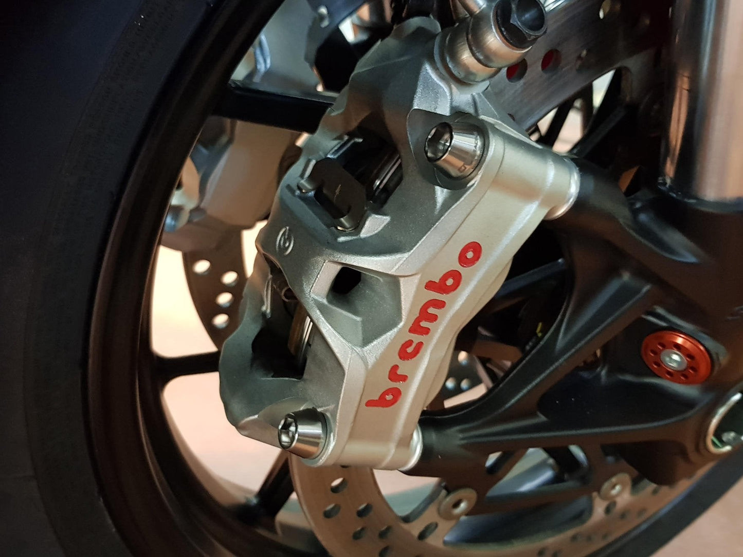 KV355X - CNC RACING Ducati / Aprilia / MV Agusta Titanium Front Brake Caliper Bolts (M 10x1,25x60) – Accessories in the Motodeal Motorcycle Aftermarket Accessories and Parts Online Shop